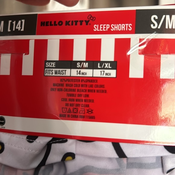 Hello Kitty shorts NEW size Small - Picture 3 of 3